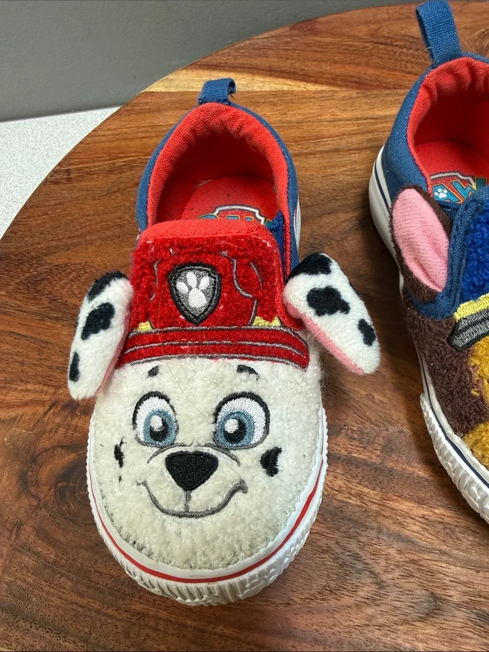 Paw Patrol Kids Slip-On Sneakers in Blue, Brown, Red & Yellow‎